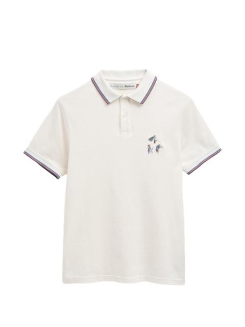 Barbour x Paul Smith Lure polo shirt