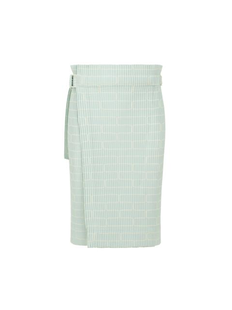 ISSEY MIYAKE EMBROIDERY PLEATS PANTS