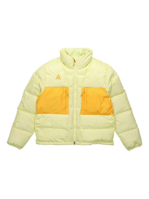 Nike Lab ACG Puffer Jacket 'Yellow' CD7661-335