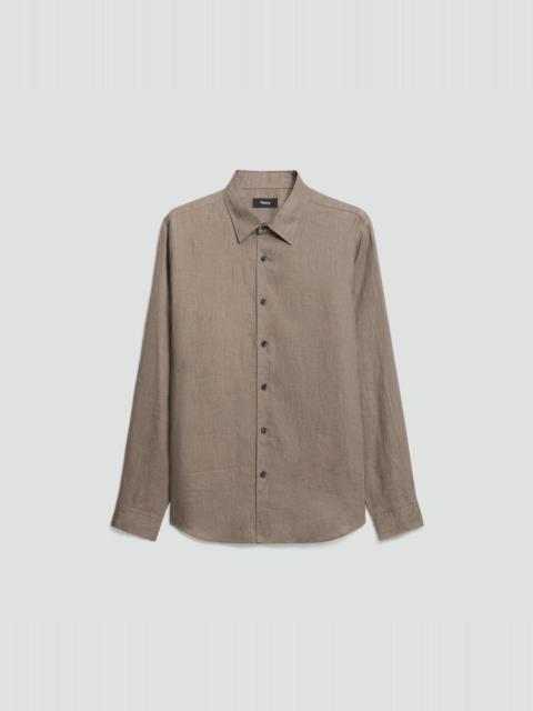 Theory Irving Shirt in Relaxed Linen
