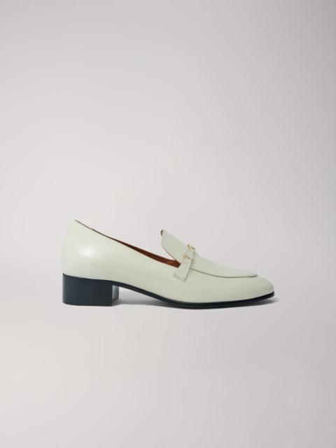 maje Leather loafers