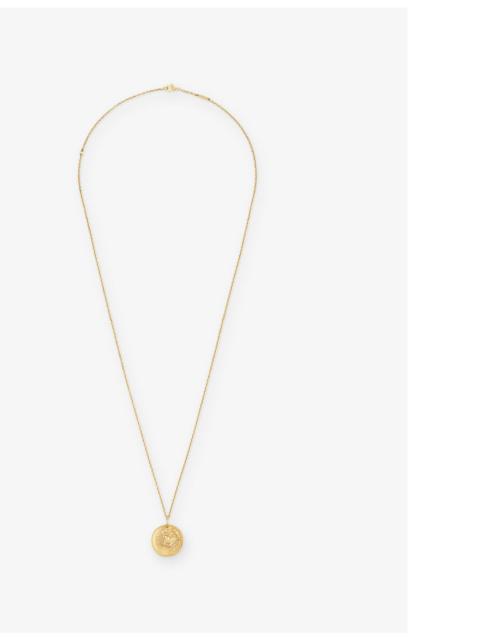Van Cleef & Arpels Zodiaque Cancer 18ct yellow-gold medallion
