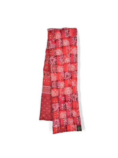 Kapital bandana-print woven scarf