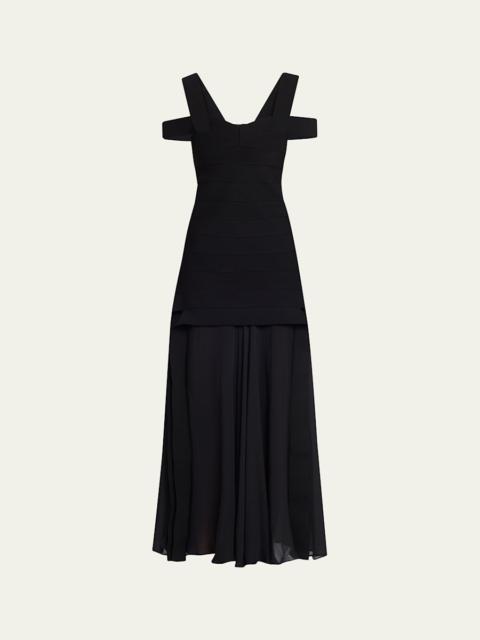 SIMKHAI Callaway Knit Maxi Dress