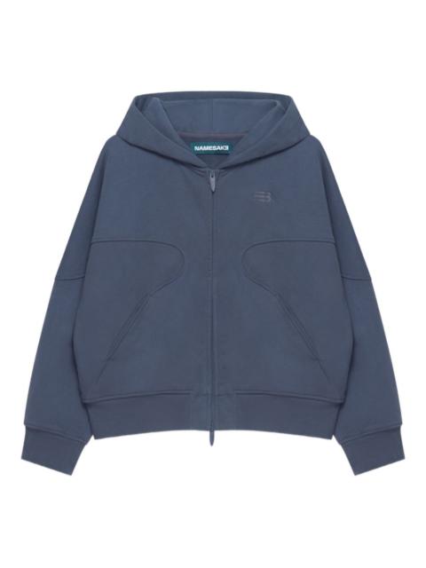 NAMESAKE panelled zip hoodie