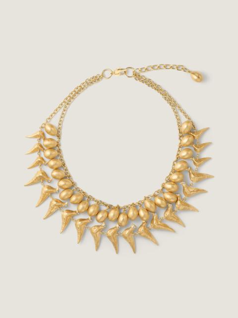 Givenchy LUCKY CHARMS MULTI-ROW NECKLACE IN METAL