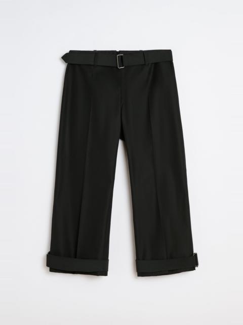 Our Legacy Sporty Capri Tasteful Black Megatwist Twill