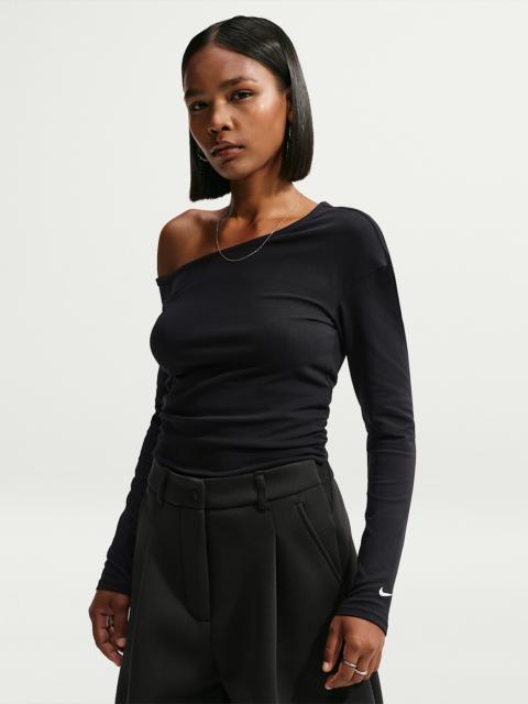 Nike Nike Sportswear Women's Tight Off-Shoulder Long-Sleeve Top