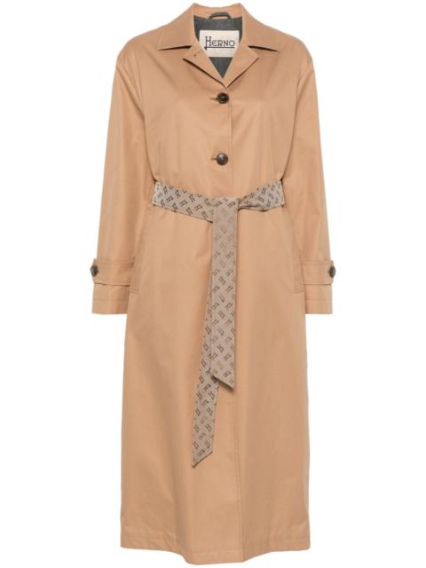 Herno belted trench coat