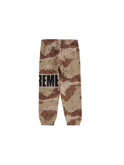 Supreme Supreme Rib Sweatpant Chocolate Chip Camo