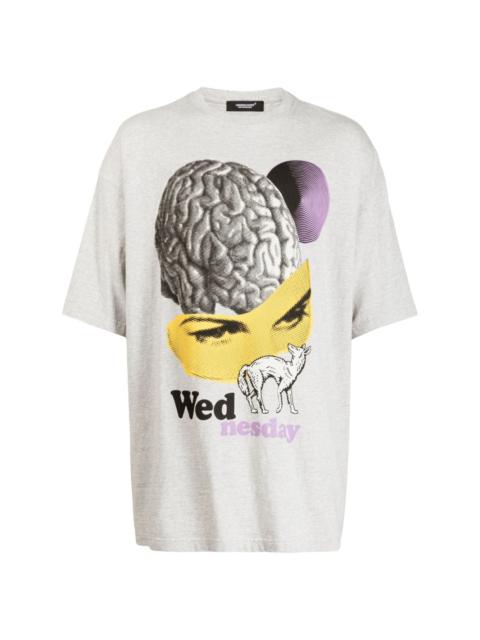 graphic-print cotton T-shirt