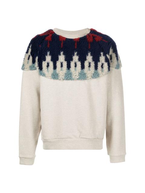 Nordic fleece sweatshirt