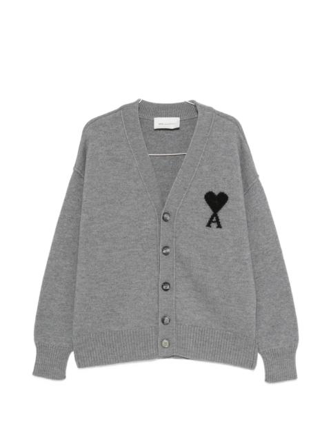 AMI Paris Ami Paris Ami De Coeur Buttoned Cardigan