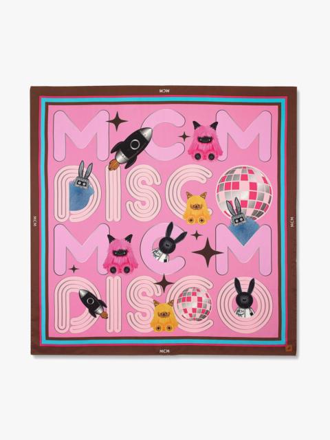 MCM Character Disco Scarf in Organic Silk