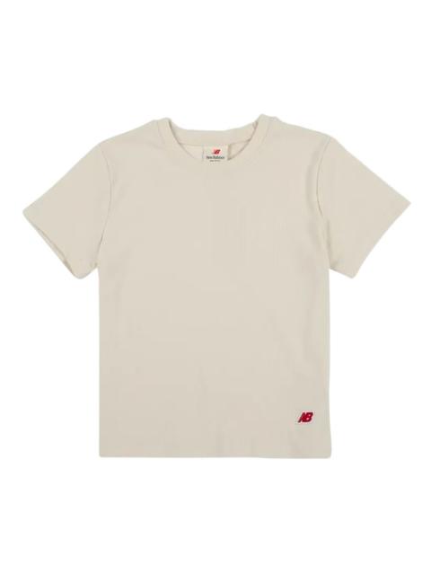 New Balance logo-patch T-shirt