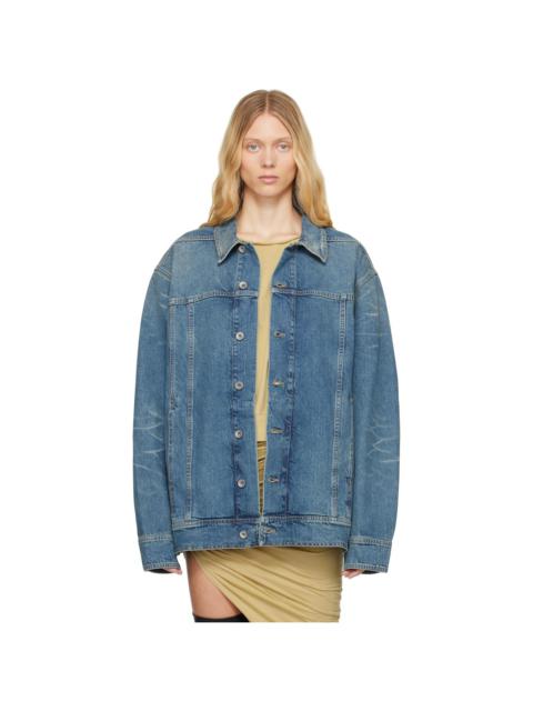 Blue Hollywood Jumbo Worker Denim Jacket