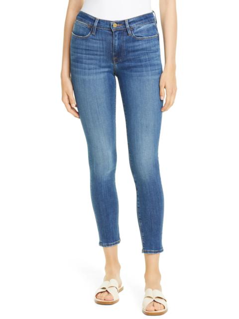 FRAME Le High Ankle Skinny Jeans