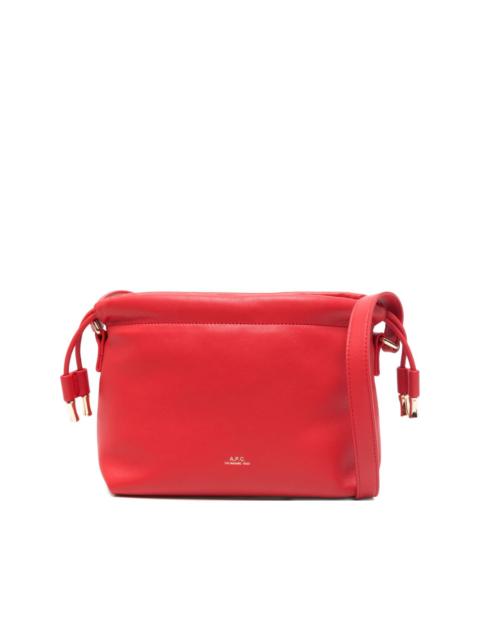 A.P.C. mini log-detail crossbody bag
