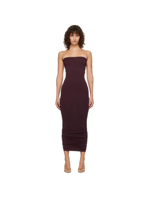 Wolford Purple Fatal Midi Dress