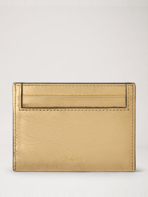 Mulberry Credit Card Slip
Somerset Gold Grainy Metallic