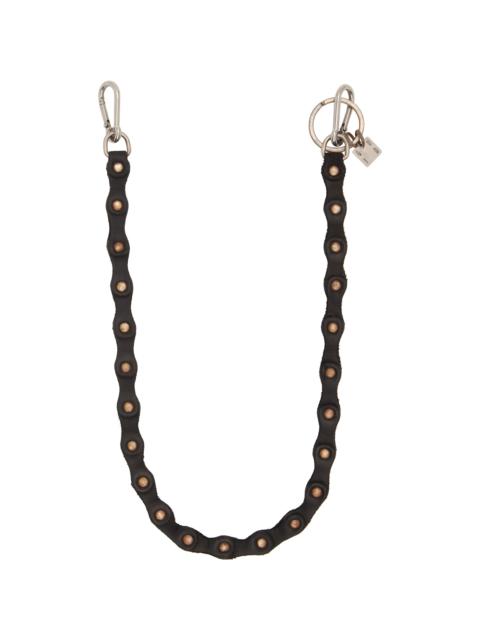 Guidi Black Horse Leather HB03 Keychain