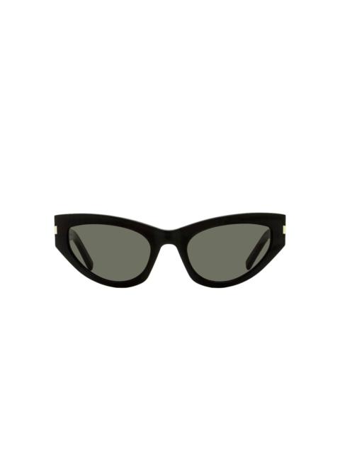 SAINT LAURENT Black SL 713 Sunglasses | REVERSIBLE