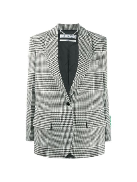 Off-White Tomboy Prince of Wales blazer