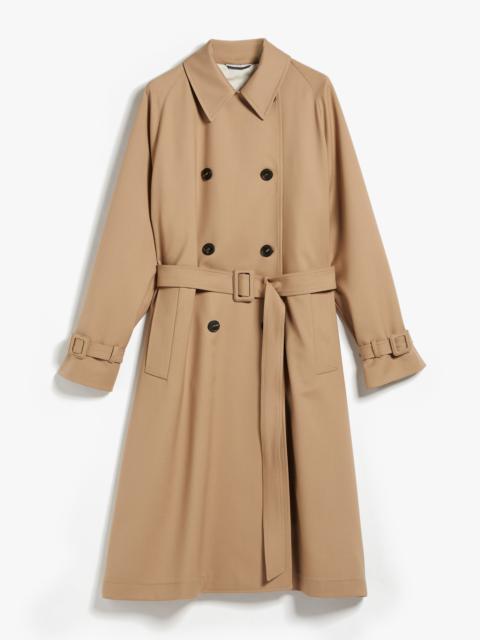 Max Mara CANDIDA Double-breasted trench coat in showerproof fabric