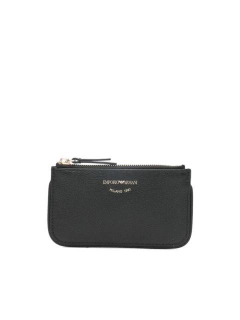 EMPORIO ARMANI leather wallet