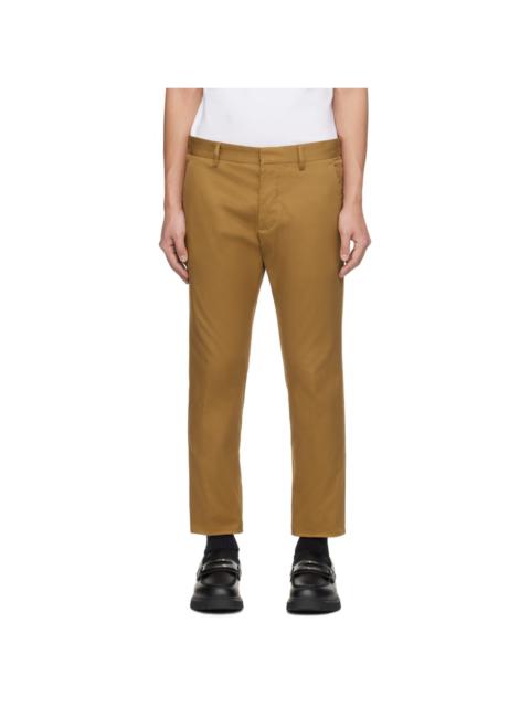 Brown Cool Guy Trousers