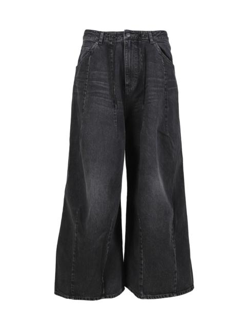 H.D. BUGGY JEAN - 12OZ DENIM / BLK