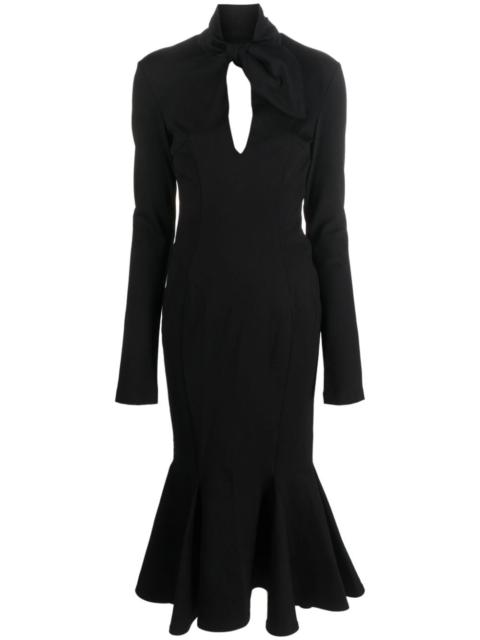 THE ATTICO Isabel open-back midi dress