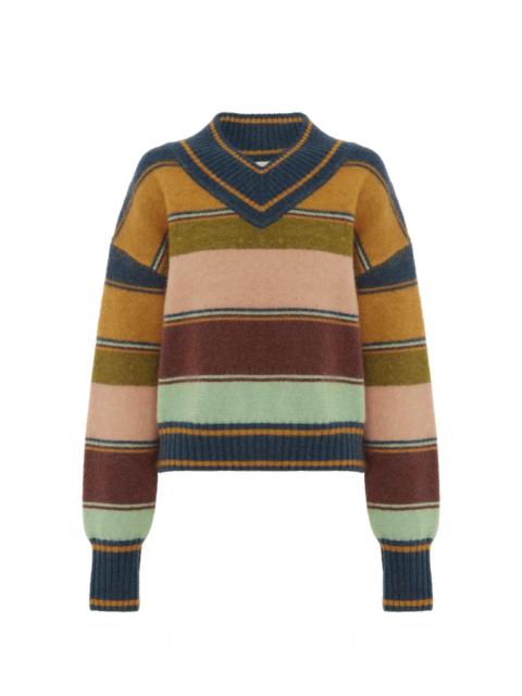 ALÉMAIS Dusk V Neck Knit