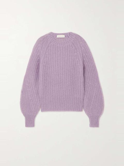 Zimmermann Ribbed mohair-blend sweater