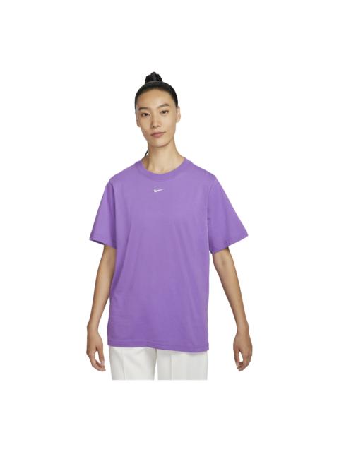 Nike (WMNS) Nike Sportswear T-Shirt Asia Sizing 'Purple' FD4150-521