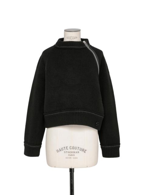 sacai s Cashmere Knit Pullover