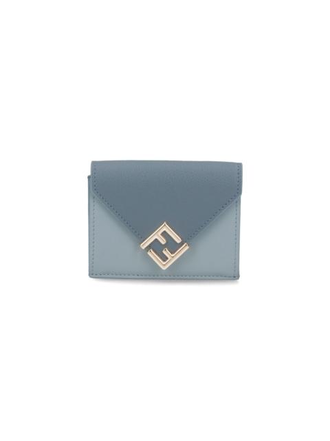 FENDI TRI-FOLD WALLET "FF DIAMONDS"