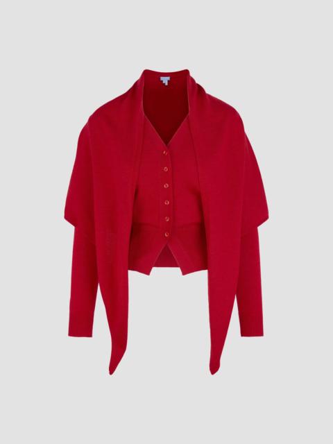 Hill House Home Women's The Amal Cardigan - Red