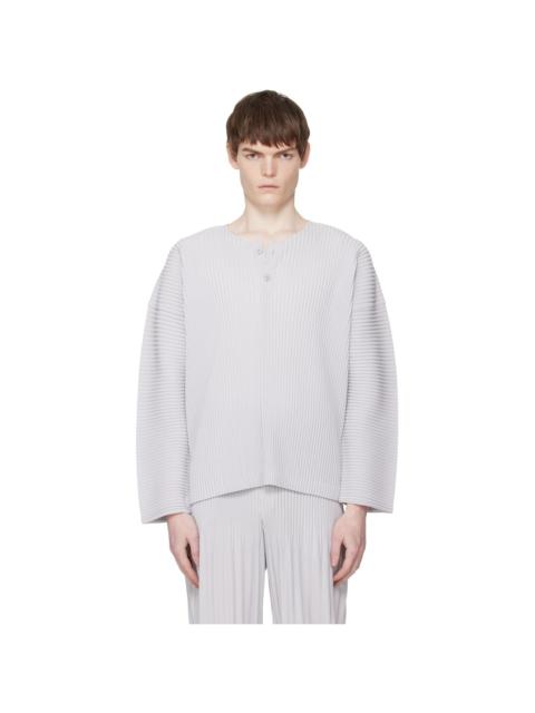 ISSEY MIYAKE Gray Monthly Colors February Henley