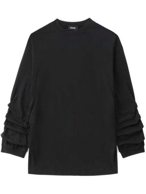 We11done jersey sweatshirt