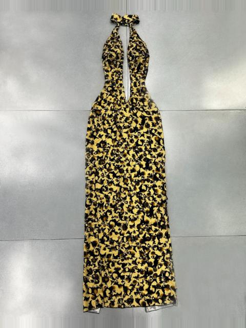 POSTER GIRL BEIGE LEOPARD PRINT DRESS