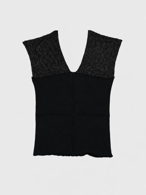 BASERANGE Nehru Tank - Organic Cotton Lace