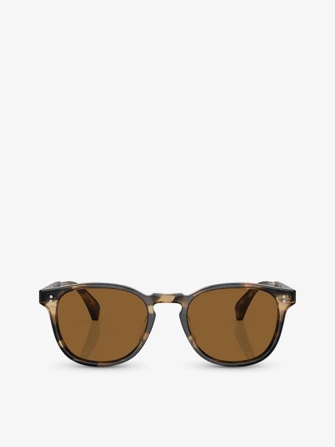 Oliver Peoples OV5298SU Finley rectangular-frame acetate sunglasses