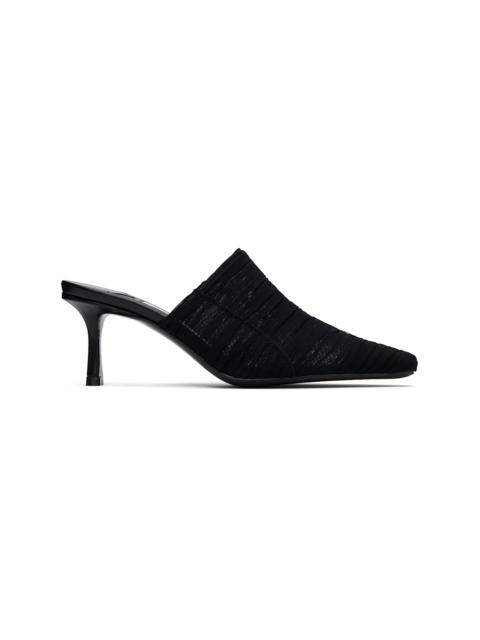 JIMMY CHOO Black Lotta 65 Mules