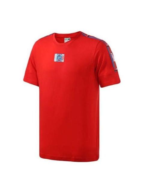 PUMA 90s Retro Tape Short Sleeve T-Shirt 'Red' 579516-04