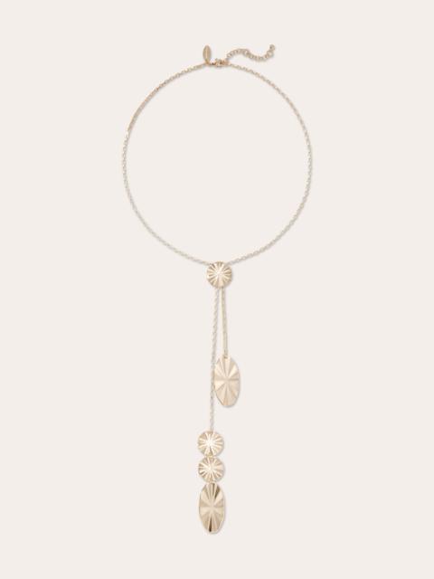 RAMY BROOK Eleonora Molten Lariat Necklace