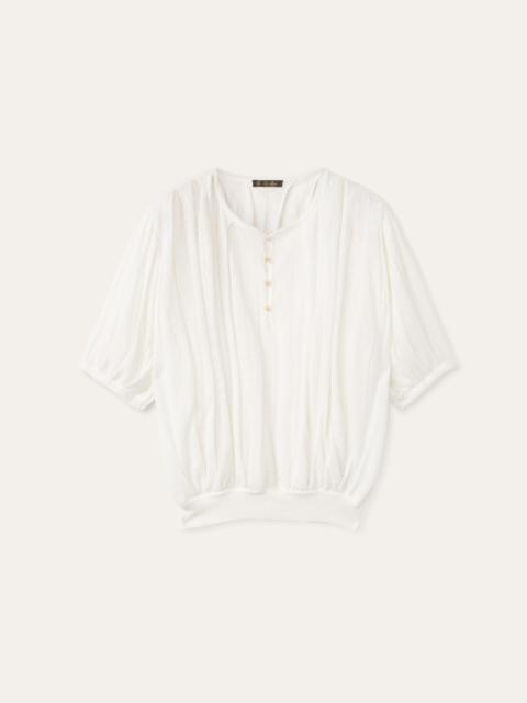 Loro Piana Lanai Blouse