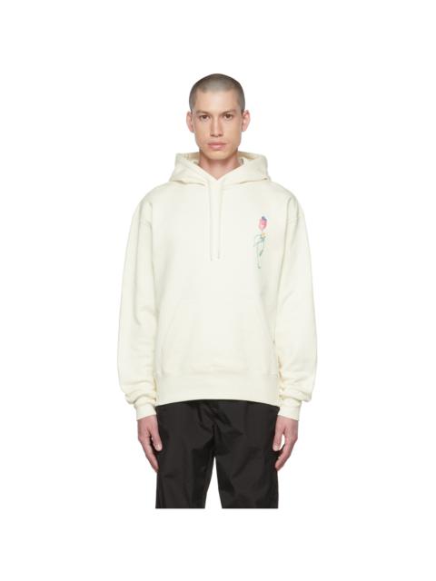 soulland Off-White Flower Hoodie