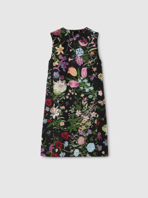 GUCCI Gucci Flora silk brocade dress