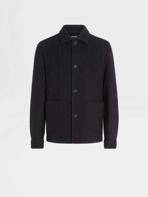 ZEGNA WOOL AND CASHMERE ALPE CHORE JACKET